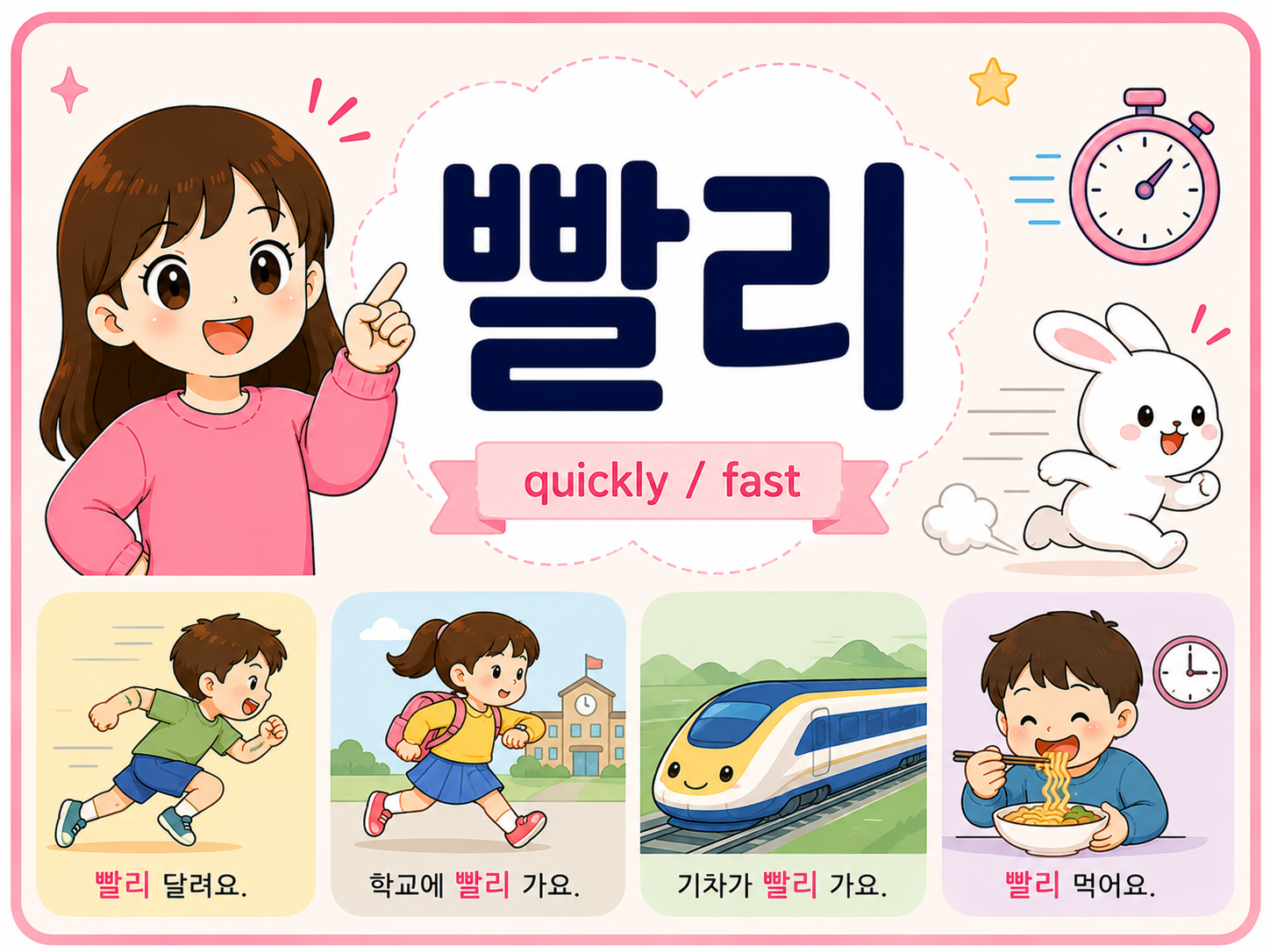 Quickly